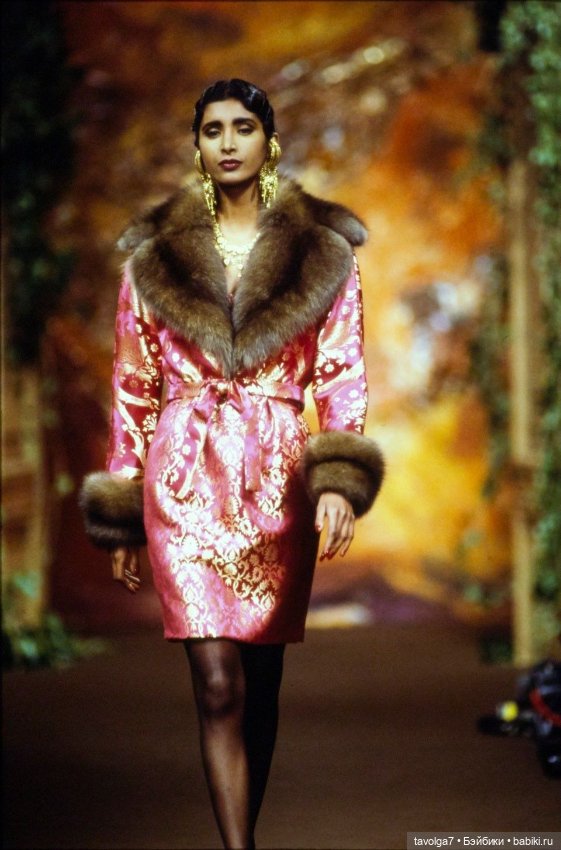 Розовые пальто 1980х и 1990х (фото 7)