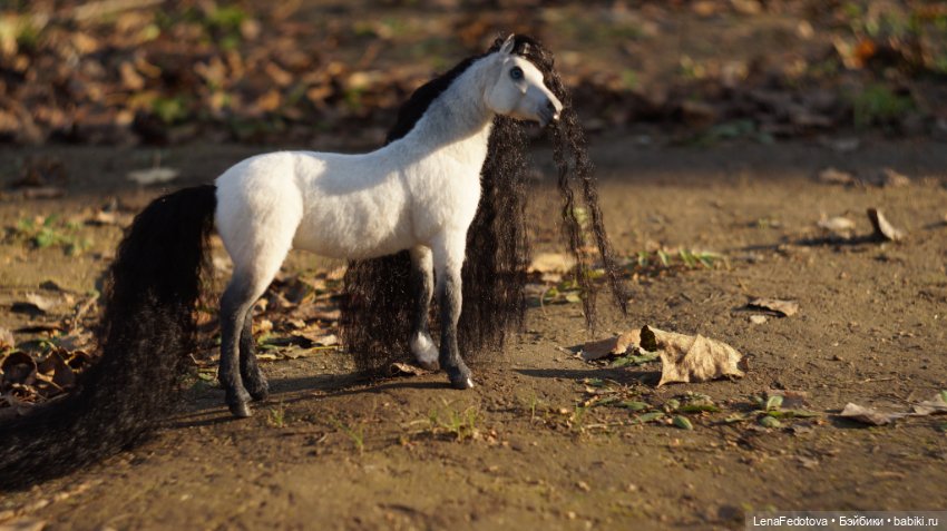 Пони для руруко — Игрушки в смешанной технике (мех и глина): Арт (фото 5)