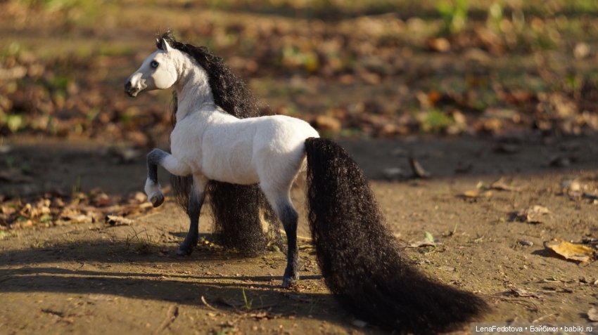 Пони для руруко — Игрушки в смешанной технике (мех и глина): Арт (фото 4)