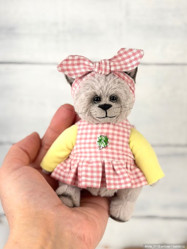 Тедди кошечка — Авторские мишки Тедди и друзья: фото (фото 3)
