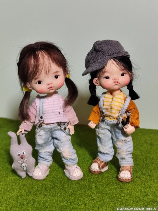 Шпингалеты — Куклы и тела Obitsu 11 (Ob11): гибриды (фото 5)