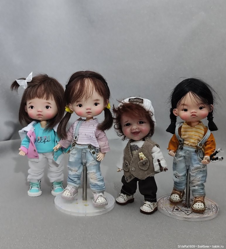 Шпингалеты — Куклы и тела Obitsu 11 (Ob11): гибриды (фото 6)