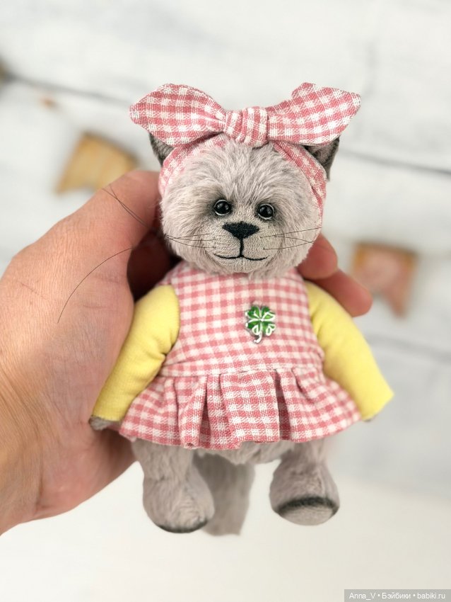 Тедди кошечка — Авторские мишки Тедди и друзья: фото