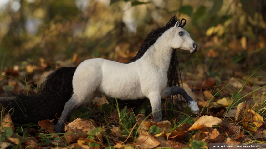 Пони для руруко — Игрушки в смешанной технике (мех и глина): Арт (фото 3)