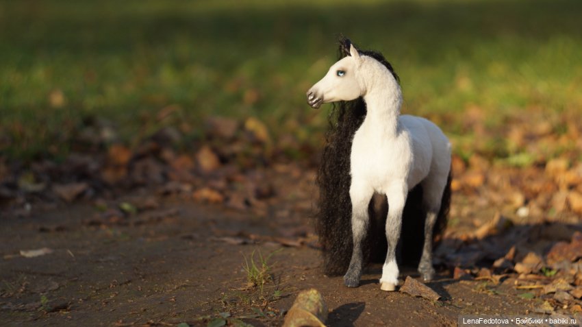 Пони для руруко — Игрушки в смешанной технике (мех и глина): Арт (фото 6)