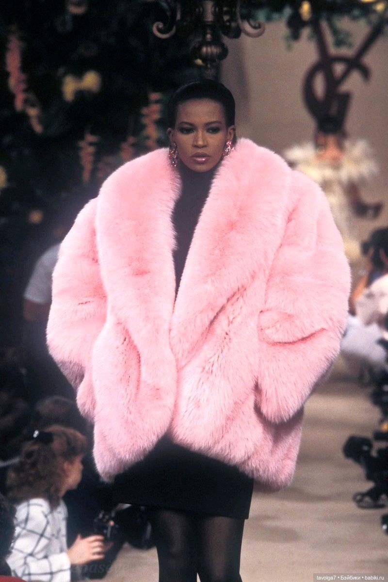 Розовые пальто 1980х и 1990х (фото 5)