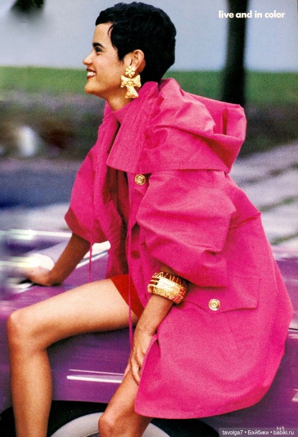 Розовые пальто 1980х и 1990х (фото 4)