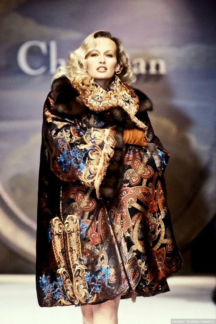 Розовые пальто 1980х и 1990х