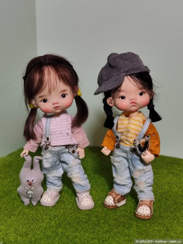 Шпингалеты — Куклы и тела Obitsu 11 (Ob11): гибриды (фото 9)