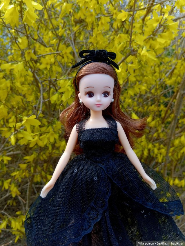 The Lady in Black — Куклы Takara Tomy (Такара): Licca (Ликка)