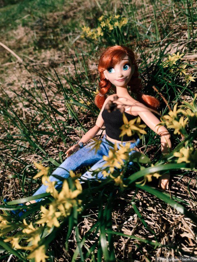 Весенняя прогулка Анны — Куклы Disney Animators и Принцессы Диснея: Disney Store (фото 3)