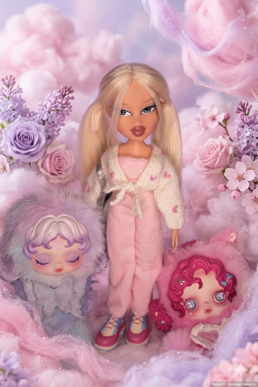 Bratz and Skullpanda — Куклы Bratz и Moxie Girlz