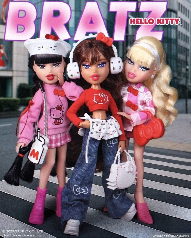 Bratz Hello Kitty 2025 — Куклы Bratz и Moxie Girlz