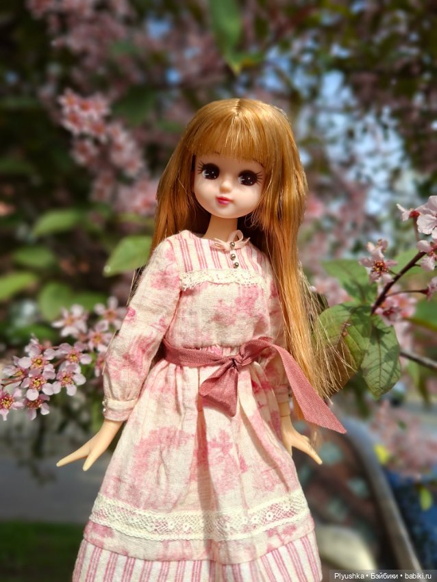 В розовом цвете) — Куклы Takara Tomy (Такара): Licca (Ликка) (фото 7)