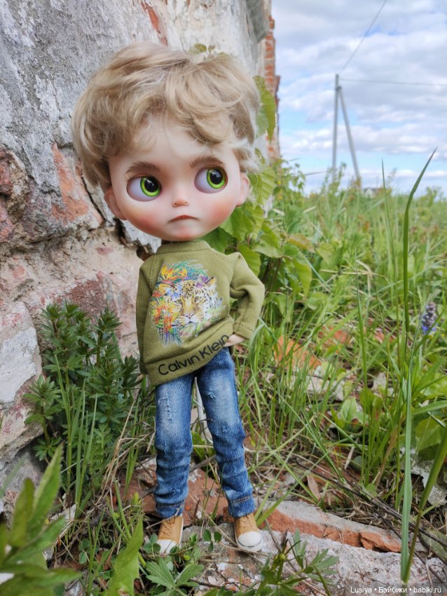 Старший брат — Куклы Blythe (Блайз) ООАК: кастом (фото 3)