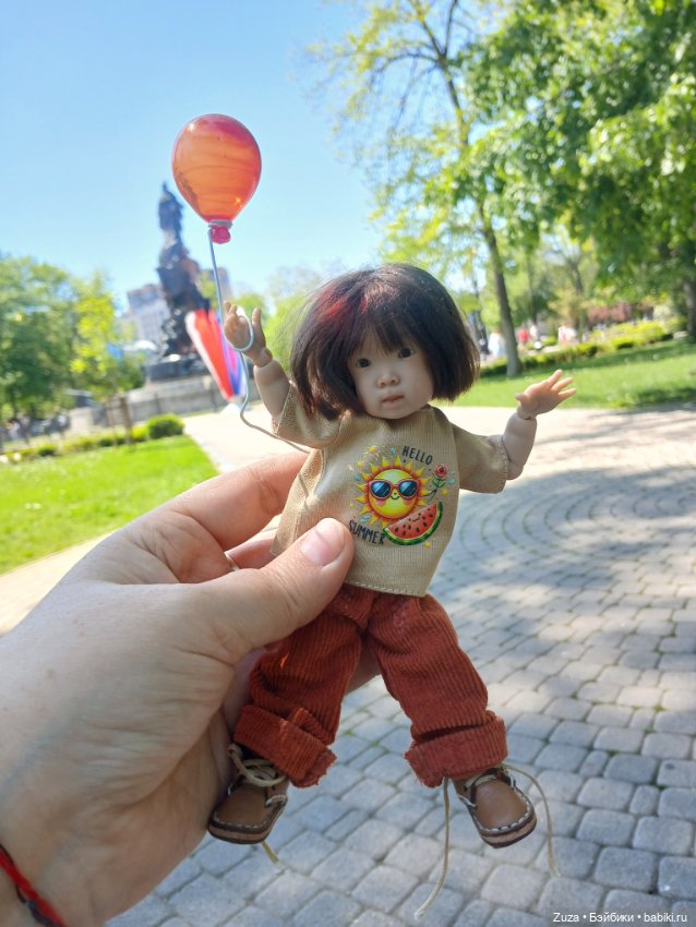 Басаган в городе — Авторские куклы BJD (БЖД) у нас дома: фото