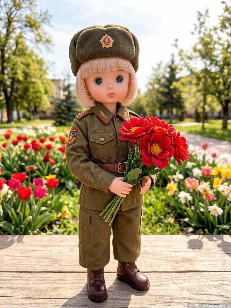 С Днем Победы от моих девчонок