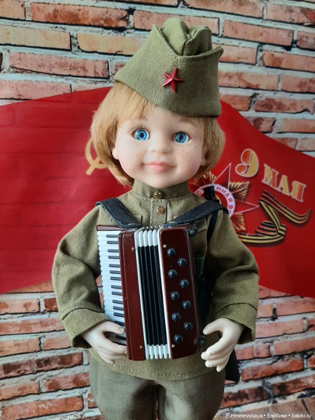 С Днём победы — Куклы Паола Рейна (фото 3)