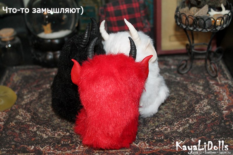 3 кота — Игрушки в смешанной технике (мех и глина): Арт (фото 8)