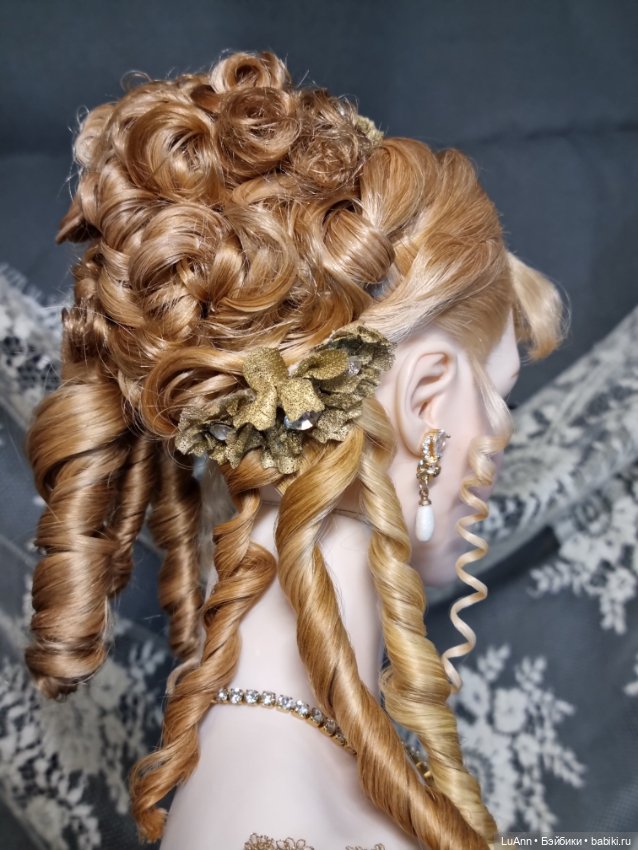 Анжелика авторская портретная кукла итоговый вариант (фото 9)