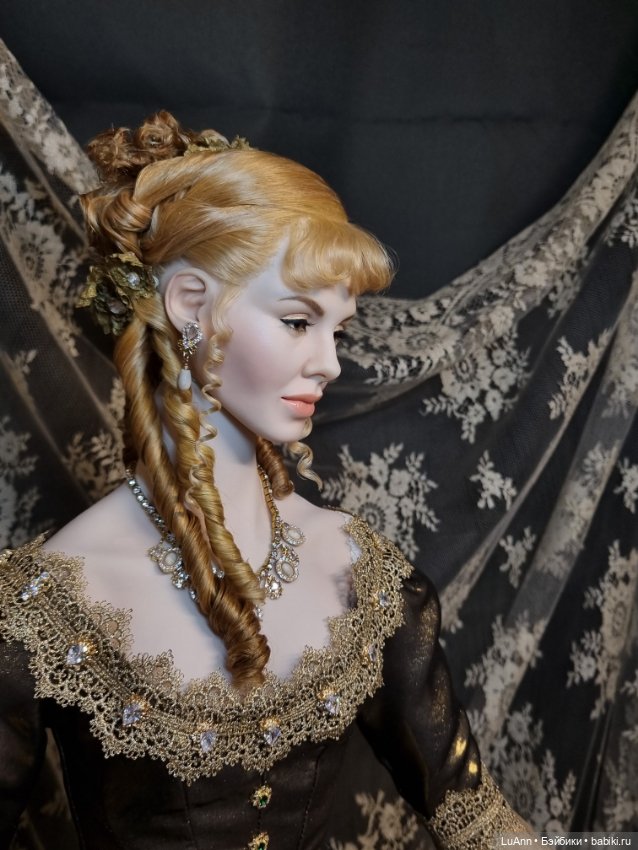 Анжелика авторская портретная кукла итоговый вариант (фото 5)