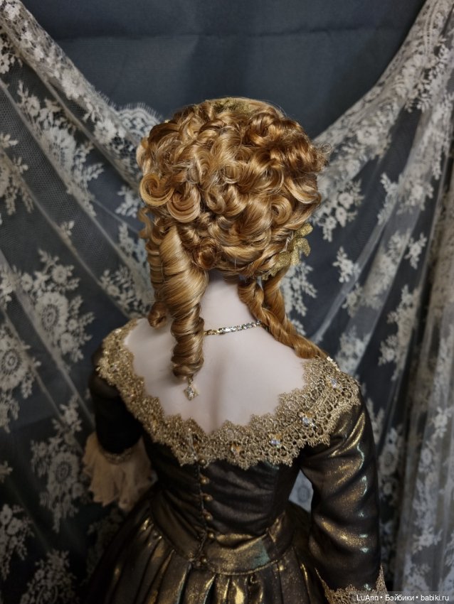 Анжелика авторская портретная кукла итоговый вариант (фото 10)