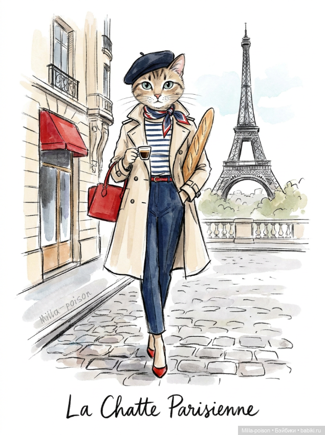 La parisienne — Рисование и арт: скетчи (фото 6)