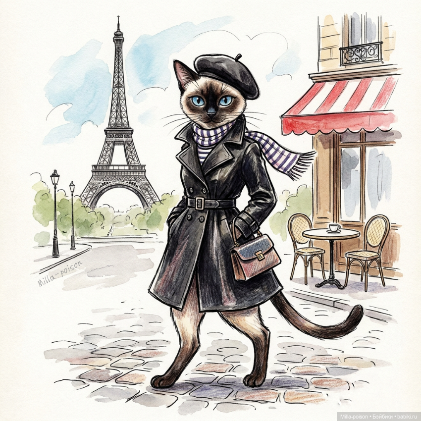 La parisienne — Рисование и арт: скетчи (фото 2)