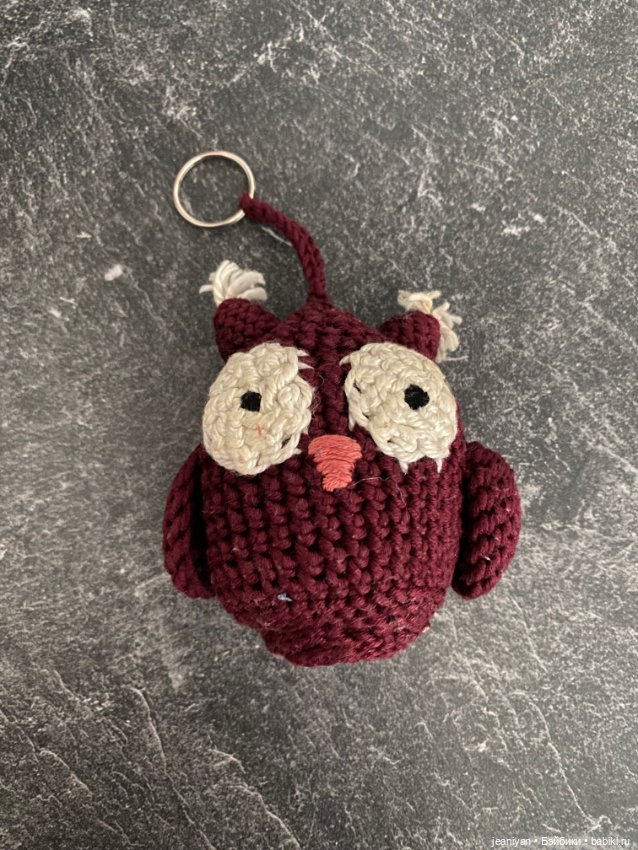 Совушка Сова 🦉Брелок — Вязаные игрушки и амигуруми: крючком (фото 2)