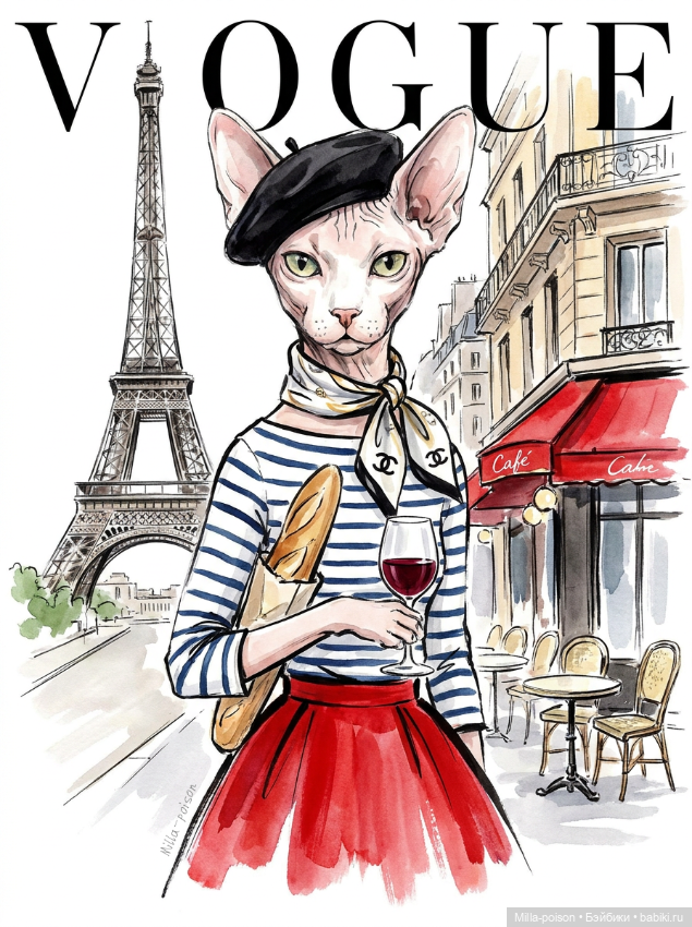 La parisienne — Рисование и арт: скетчи (фото 4)