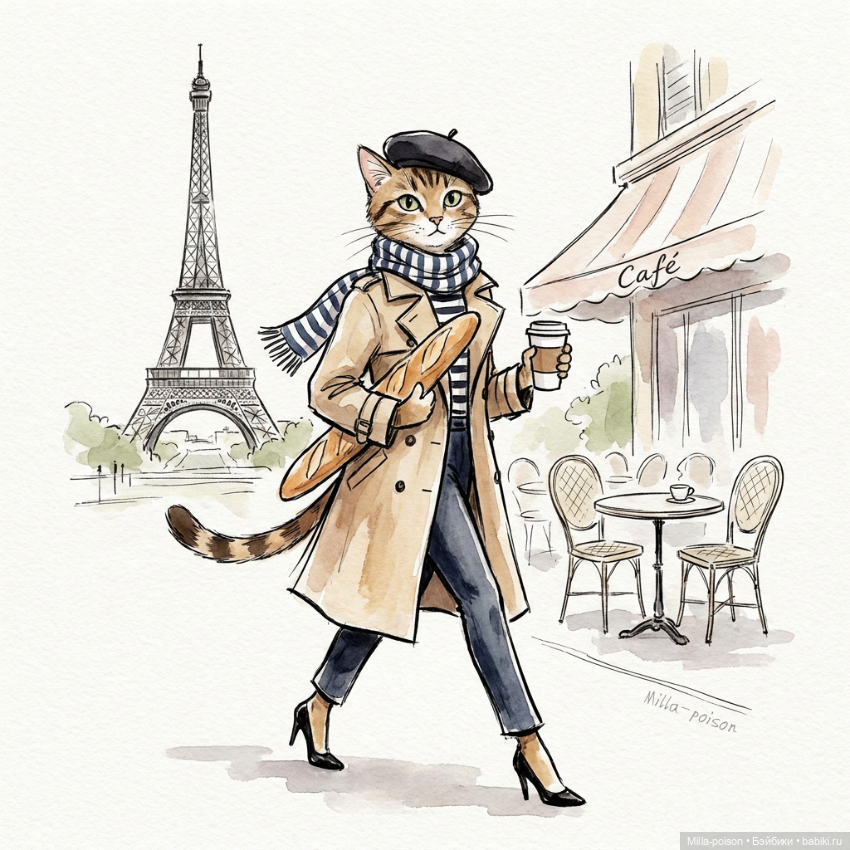 La parisienne — Рисование и арт: скетчи (фото 7)