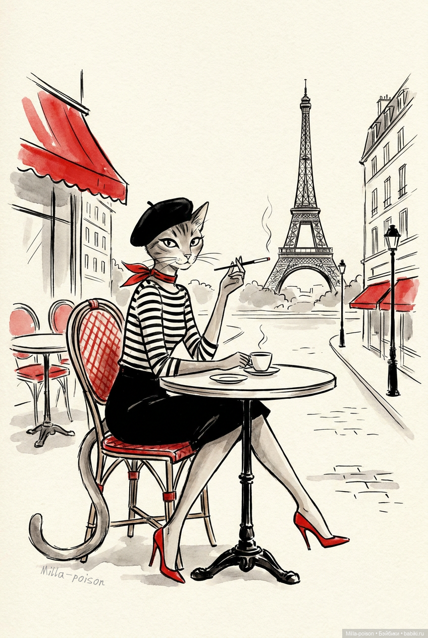 La parisienne — Рисование и арт: скетчи