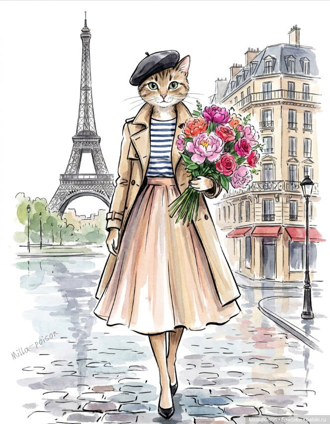 La parisienne — Рисование и арт: скетчи