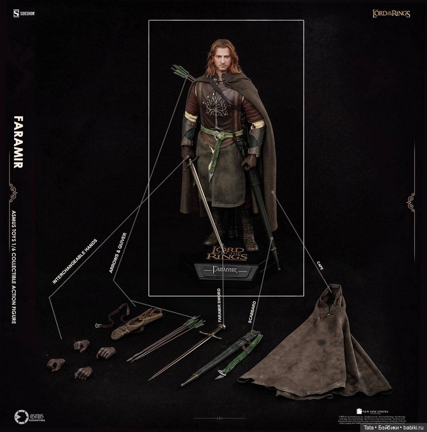 Фарамир в масштабе 1/6 от Asmus Toys (фото 3)