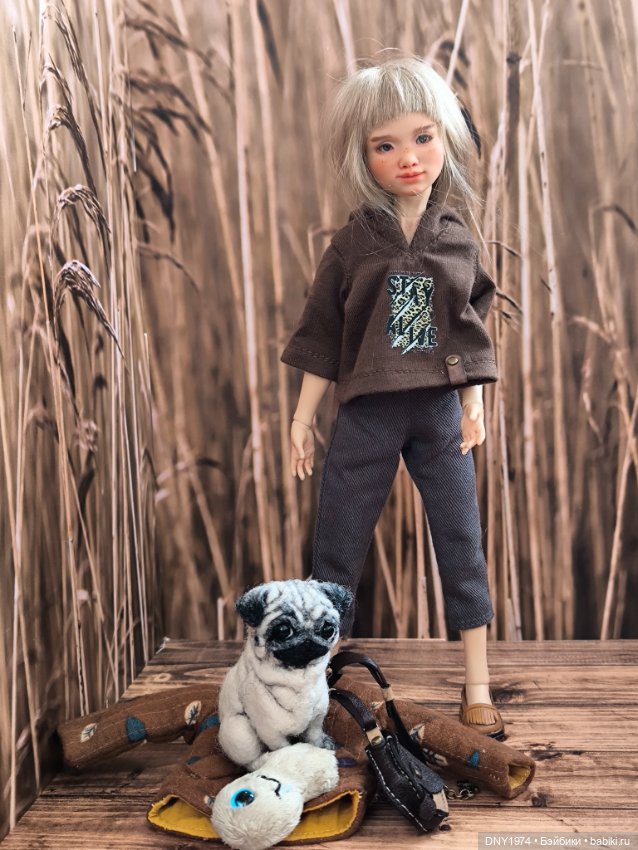 Мы пойдём с мопсом — Авторские куклы BJD (БЖД) у нас дома: фото (фото 2)
