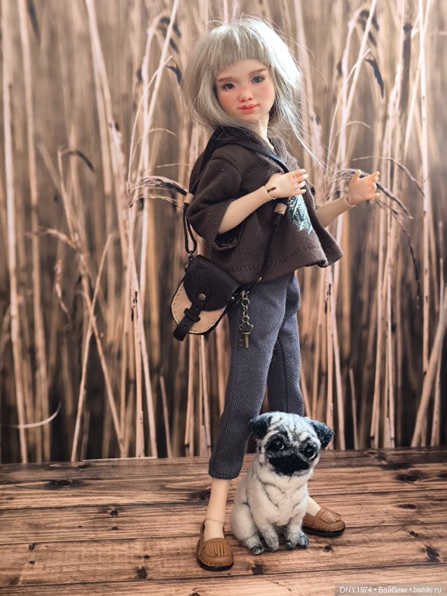 Мы пойдём с мопсом — Авторские куклы BJD (БЖД) у нас дома: фото (фото 3)