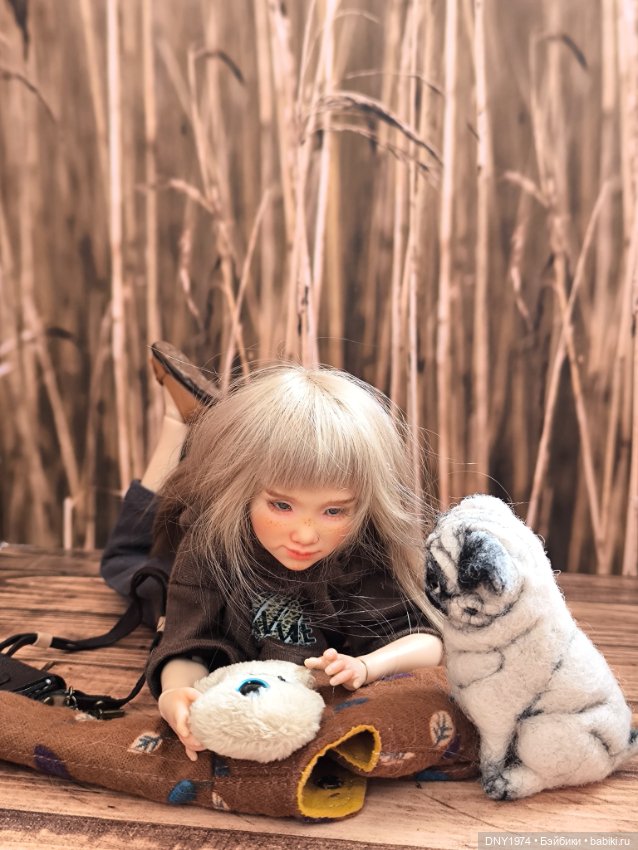 Мы пойдём с мопсом — Авторские куклы BJD (БЖД) у нас дома: фото (фото 4)