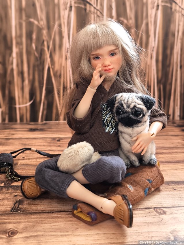 Мы пойдём с мопсом — Авторские куклы BJD (БЖД) у нас дома: фото (фото 5)