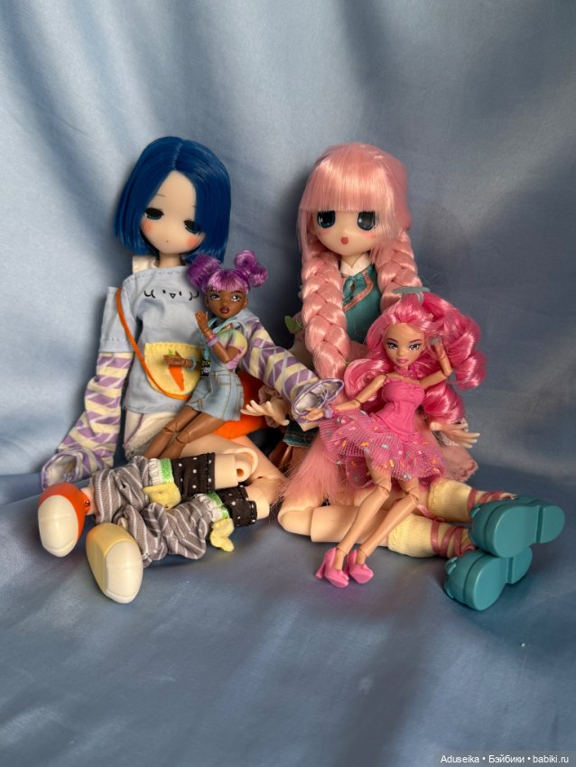 Яркость в будни 💙🩷💜 — Другие Blind Box и Арт