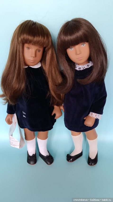 Две Сашеньки в бархате Trendon❤️Gotz Sasha doll Morgenthaler