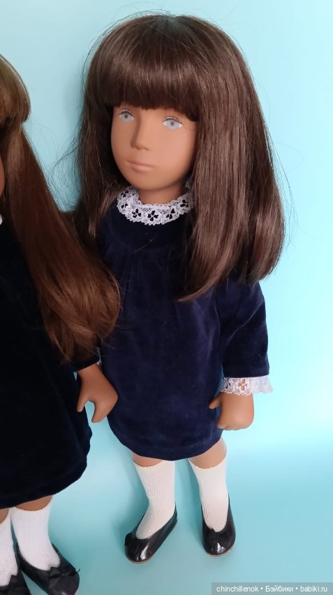 Две Сашеньки в бархате Trendon❤️Gotz Sasha doll Morgenthaler