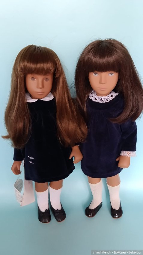 Две Сашеньки в бархате Trendon❤️Gotz Sasha doll Morgenthaler