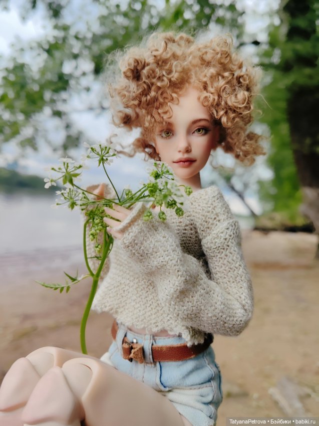 Нева. Весна. Зая 🤍🤍🤍 — Куклы Natalia Loseva (Наталья Лосева): авторские BJD (БЖД) (фото 7)