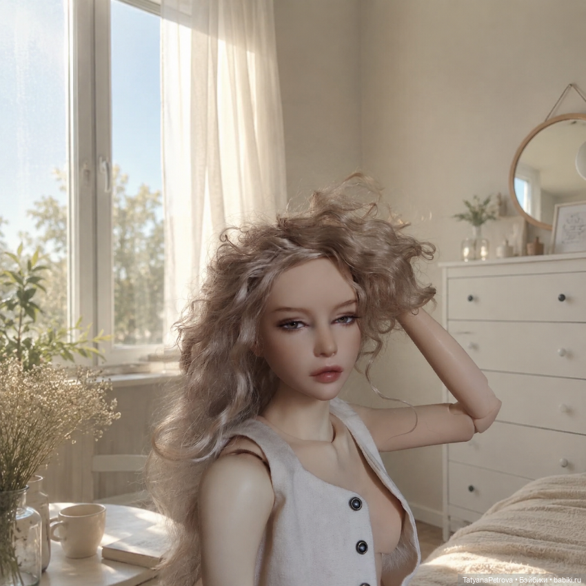 Диана другая🤍🤍🤍 — Куклы Dollshe Craft (Доллше): BJD (БЖД) (фото 2)