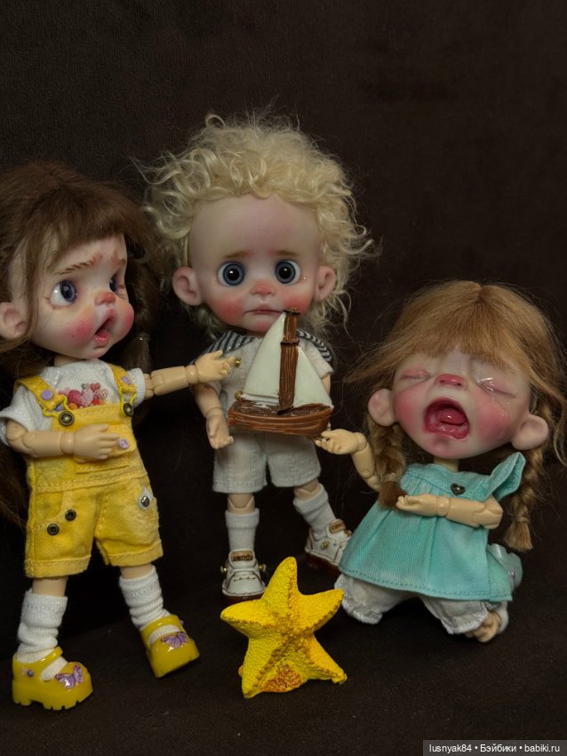 Теперь их 4: 👧👧👧+👦 — Куклы и тела Obitsu 11 (Ob11): гибриды