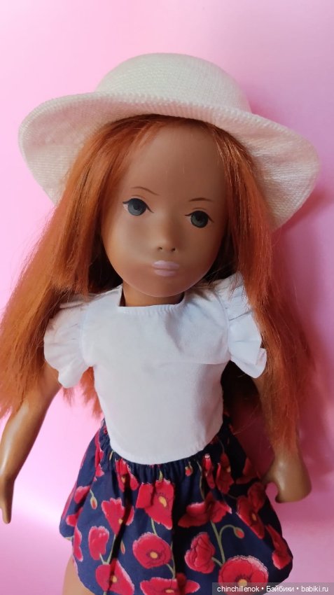 Яркий цветочек моей коллекции🌺 Sasha “no nose” Gotz от Sasha doll Morgenthaler (фото 7)