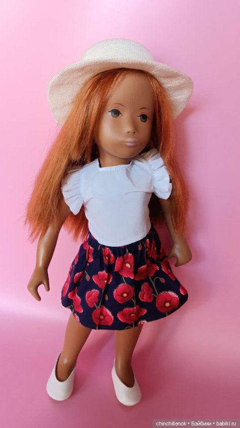 Яркий цветочек моей коллекции🌺 Sasha “no nose” Gotz от Sasha doll Morgenthaler (фото 6)