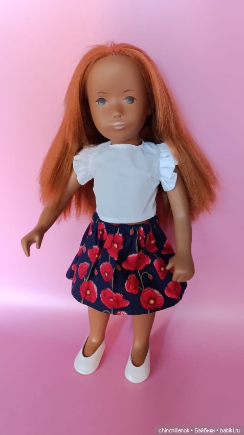 Яркий цветочек моей коллекции🌺 Sasha “no nose” Gotz от Sasha doll Morgenthaler (фото 3)