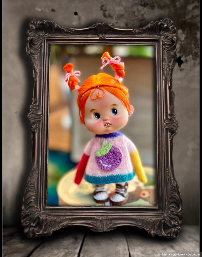 «Садовая фантазия» — Куклы Qbaby (Кьюбейби) Rodgerdoll: для тела Ob11 (фото 5)