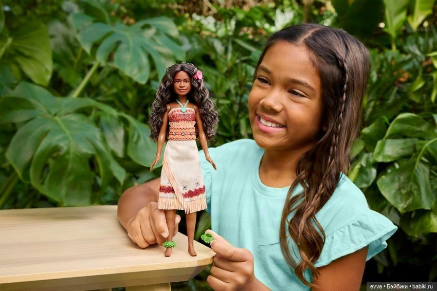 Портретные куклы «Моана» и «Мауи» от Mattel по фильму Disney